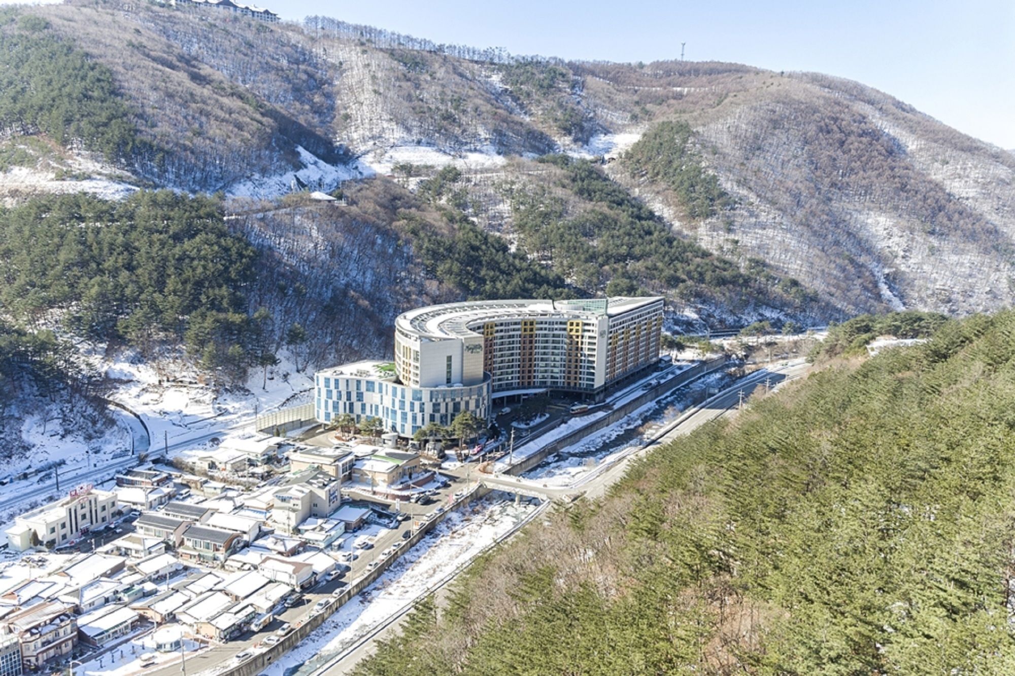 Jeongseon Mayhills Resort Exterior foto
